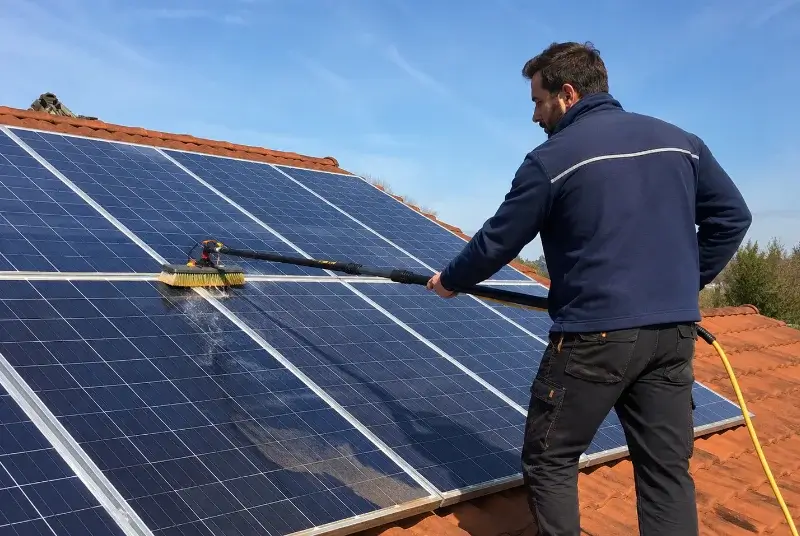 Nettoyage et entretien de panneaux solaires à Cadillac-en-Fronsadais